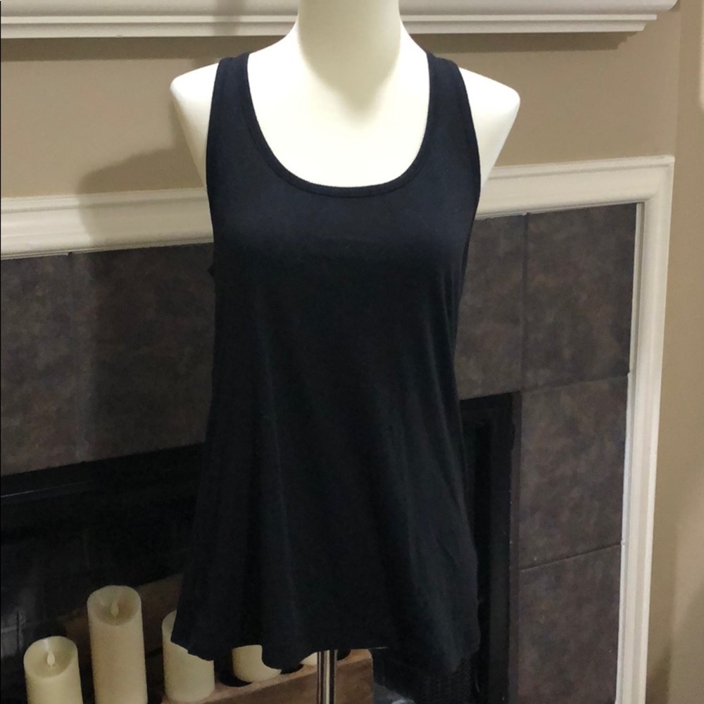 Fabletics Racerback Tank with Mesh Detail